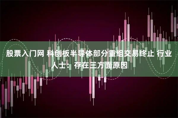 股票入门网 科创板半导体部分重组交易终止 行业人士：存在三方面原因