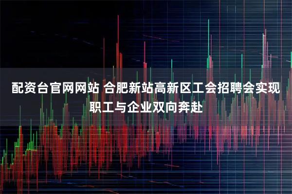 配资台官网网站 合肥新站高新区工会招聘会实现职工与企业双向奔赴